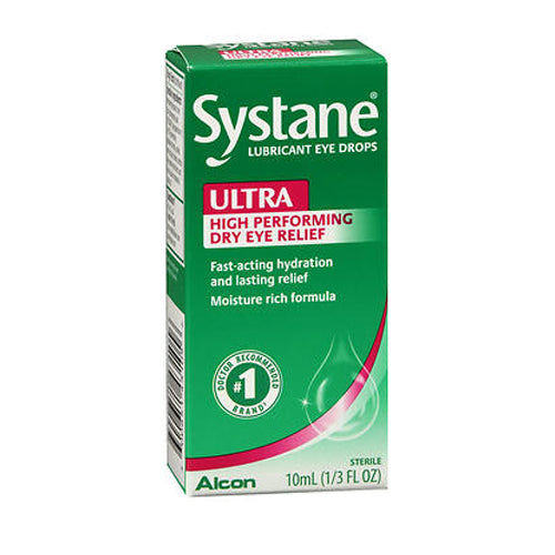 Alcon, Systane Ultra Lubricant Eye Drops, Count of 1