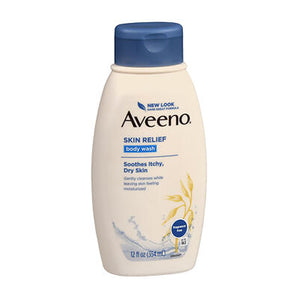 Aveeno, Aveeno Active Naturals Skin Relief Body Wash, Fragrance Free 12 oz