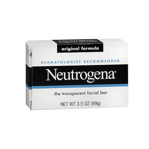 Johnson & Johnson, Neutrogena Transparent Facial Soap Bar, Count of 1