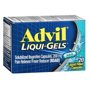Advil, Advil Advanced Medicine For Pain, 200 mg, 20 Liquid Filled Capsules