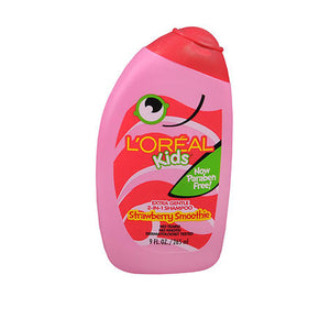 L'oreal, LOreal Kids Paris Kids 2-In-1 Shampoo For Extra Softness, Strawberry Smoothie 9 oz