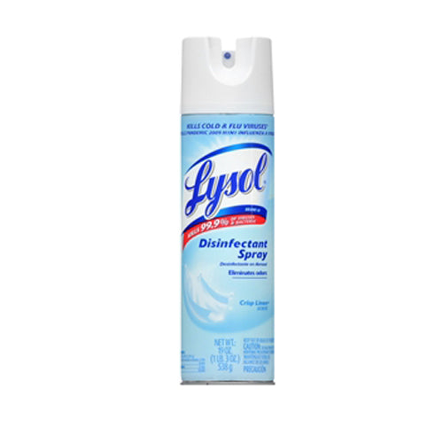Lysol, Lysol Disinfectant Aerosol Spray, Crisp Linen Scent 19 oz