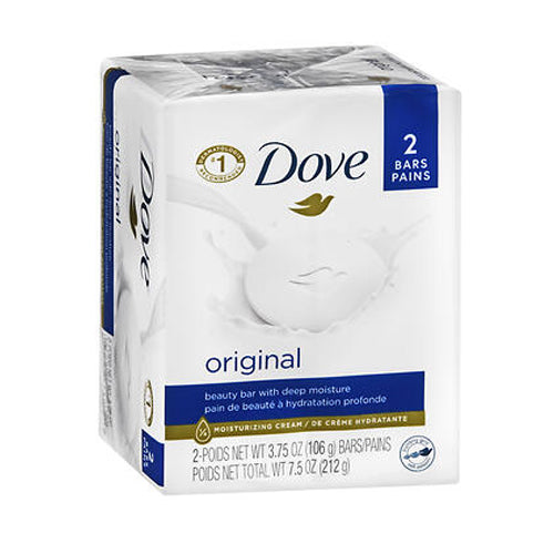 Dove, Dove Beauty Bars, White 2/4.25 oz