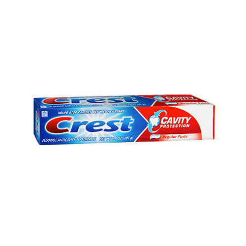 Crest, Crest Cavity Protection Gel Toothpaste, Regular 6.4 oz