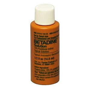Betadine, Betadine Solution Antiseptic, 0.5 oz