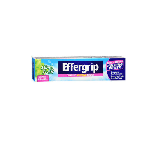 Med Tech Products, Effergrip Denture Adhesive Cream, 2.5 oz