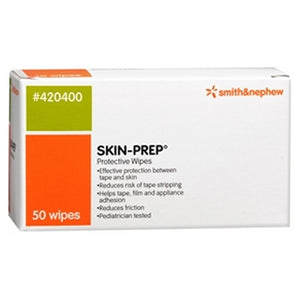 Smith & Nephew, Smith & Nephew Medical Skin-Prep Protective Dressing Wipes, Count of 50