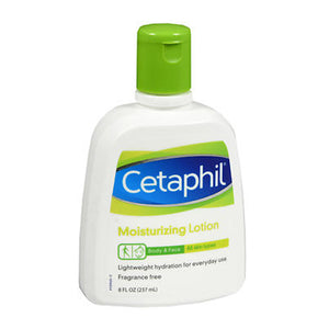 Cetaphil, Cetaphil Moisturizing Lotion For All Skin Types, Fragrance free 8 oz