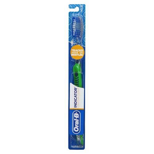 Oral-B, Oral-B Indicator Contour Clean Toothbrush Soft, 1 Each