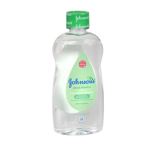 Johnson & Johnson, Johnsons Baby Oil With Aloe Vera Vitamin E, 14 Oz