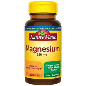 Nature Made, Nature Made Magnesium, 250 mg, 100 tabs
