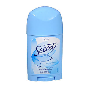 Secret, Secret Anti-Perspirant Deodorant Wide Solid, Shower Fresh 1.7 oz