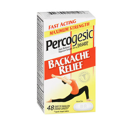 Percogesic, Percogesic Backache Relief Caplets, 48 caplets