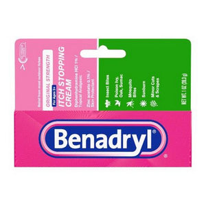 Benadryl, Benadryl Itch Stopping Cream Extra Strength, 1 oz
