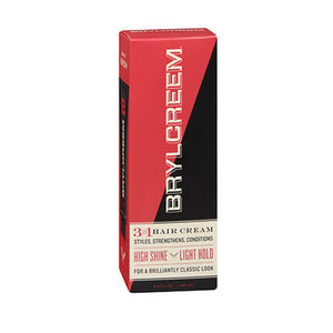 Brylcreem, 3 In 1 Hair Cream Shining Styling and Conditioning for Men, Original 5.5 oz