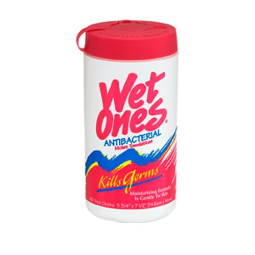 Schick, Wet Ones Antibacterial Moist Towelettes, Fresh Scent 40 Each