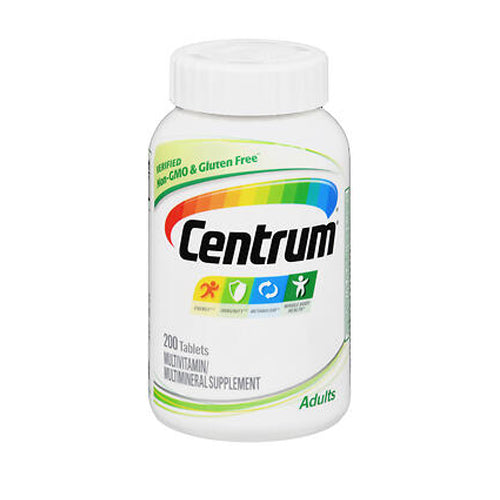 Centrum, Centrum Multivitamin And Multimineral Supplement Tablets, 200 tabs