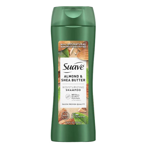 Suave, Suave Almond & Shea Butter Moisturizing Shampoo, Almond & Shea Butter 12.6 Oz