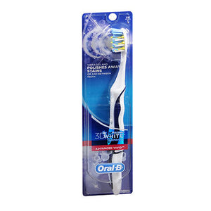 Oral-B, Oral-B Pulsar 3D White Advanced Vivid Toothbrush, 35 Soft each