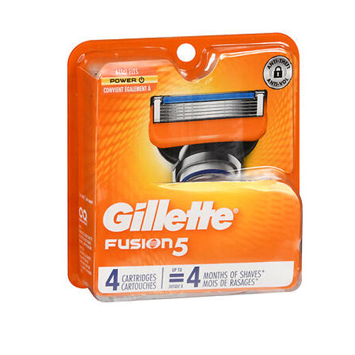 Gillette, Gillette Fusion Power Cartridges, 4 each