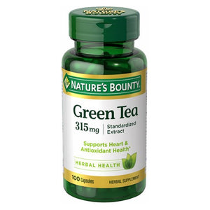 Nature's Bounty, Nature's Bounty Green Tea Extract, 315 mg, 100 caps