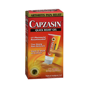 Capzasin, Capzasin Arthritis Quick Pain Relief Gel, 1.5 oz