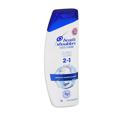 Head & Shoulders, Head & Shoulders 2-In-1 Dandruff Shampoo Plus Conditioner, Classic Clean 14.2 oz