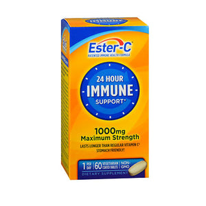 Ester-C, Ester-C Vitamin C Coated Tablets, 1000 mg, 60 tabs