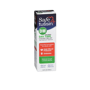 Safetussin, Safetussin Dm Cough Suppressant/ Expectorant, Mint 4 oz