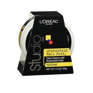 L'oreal, LOreal Studio Line Overworked Hair Putty, 1.7 oz