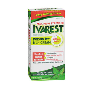 Ivarest, Ivarest Poison Ivy Itch Relief Cream Maximum Strength, 2 oz