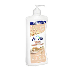 St. Ives, St. Ives Naturally Soothing Body Lotion, Oatmeal & Shea Butter 21 Oz