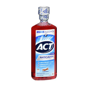 Act, Act Anticavity Fluoride Mouth Rinse Alcohol Free, Cinnamon 18 Oz