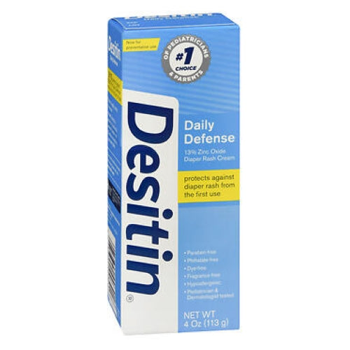 Johnson & Johnson, Desitin Rapid Relief Diaper Rash Cream, Count of 1