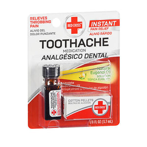 Mentholatum, Red Cross Complete Medication Kit For Toothache, 0.125 oz