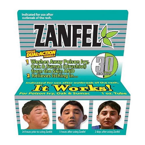 Zanfel, Zanfel Poison Ivy Oak And Sumac Wash, 1 oz