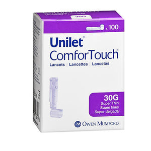 Unilet, Unilet Comfortouch Lancets, Model No : AT0465 100 each