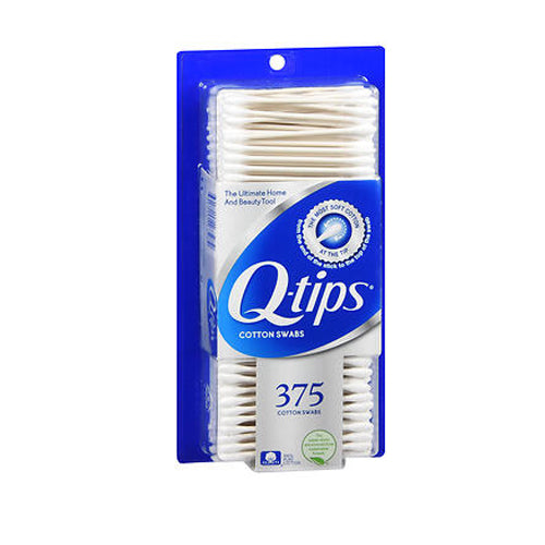 Q-Tips, Q-Tips Cotton Swabs, Count of 375