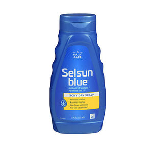 Selsun Blue, Selsun Blue Dandruff Shampoo, Itchy Dry Scalp 11 oz